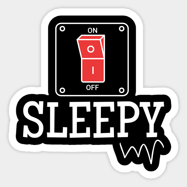 Sleepy aesthetics Sticker by Tecnofa